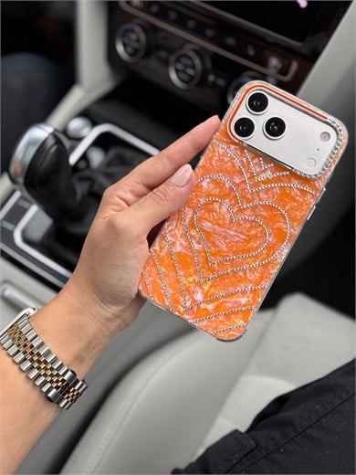 Luvel İPhone Telefon Kılıfı Turuncu