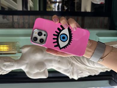 Magsafe İphone Telefon Kılıfı Pink Eyes