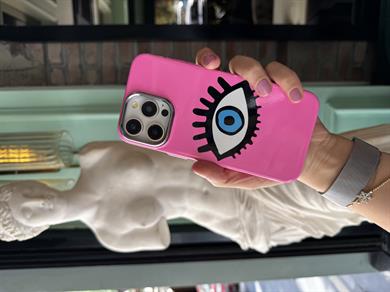 Magsafe İphone Telefon Kılıfı Pink Eyes