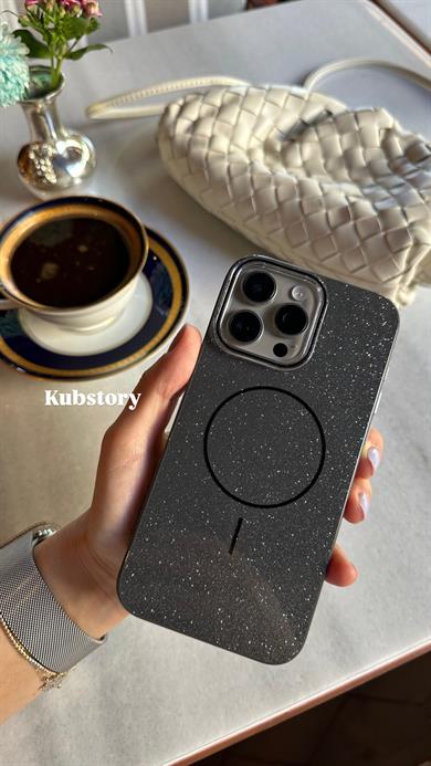 Magsafe Simli İphone Telefon Kılıfı Antrasit