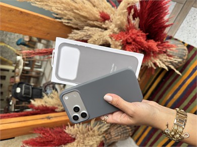 Magsafeli Lansman İphone Telefon Kılıfı Füme
