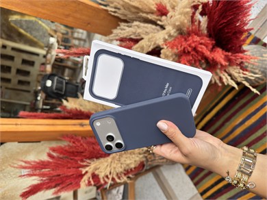 Magsafeli Lansman İphone Telefon Kılıfı Lacivert
