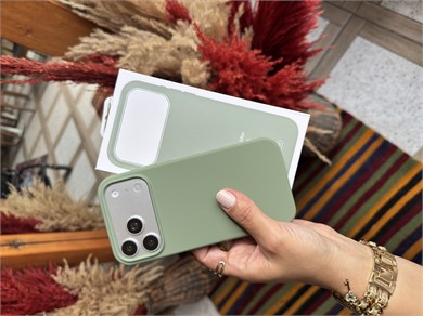 Magsafeli Lansman İphone Telefon Kılıfı Yeşil