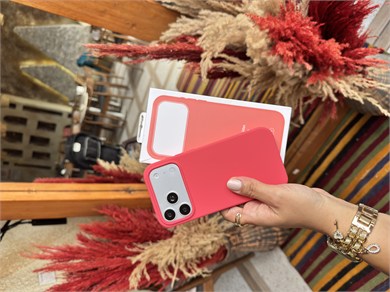 Magsafeli Lansman İphone Telefon Kılıfı Nar Çiçeği