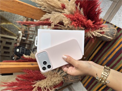 Magsafeli Lansman İphone Telefon Kılıfı Kum Pembe