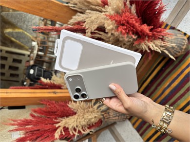 Magsafeli Lansman İphone Telefon Kılıfı Gri