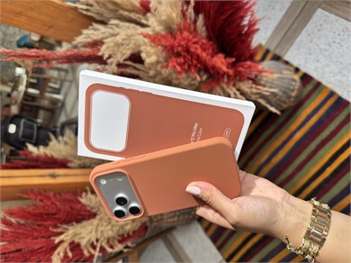 Magsafeli Lansman İphone Telefon Kılıfı Kiremit