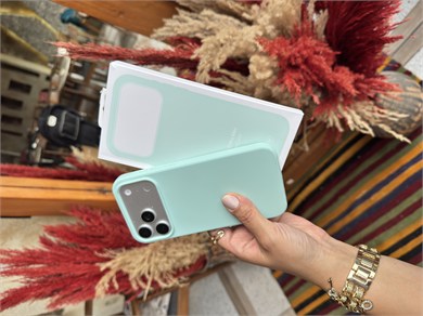 Magsafeli Lansman İphone Telefon Kılıfı Nil Yeşili
