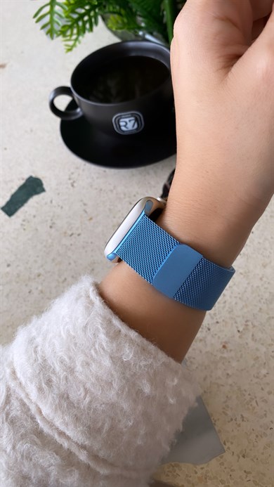 Metal Kordon Milano Loop Mavi