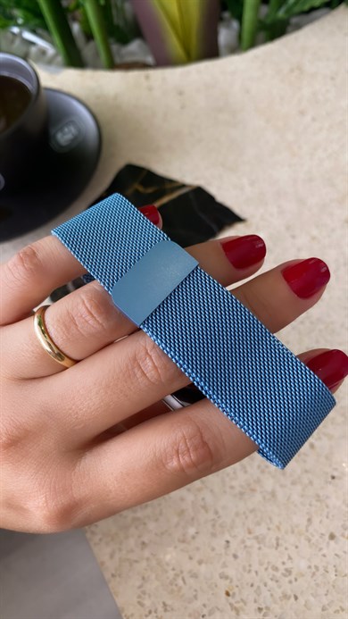 Metal Kordon Milano Loop Mavi