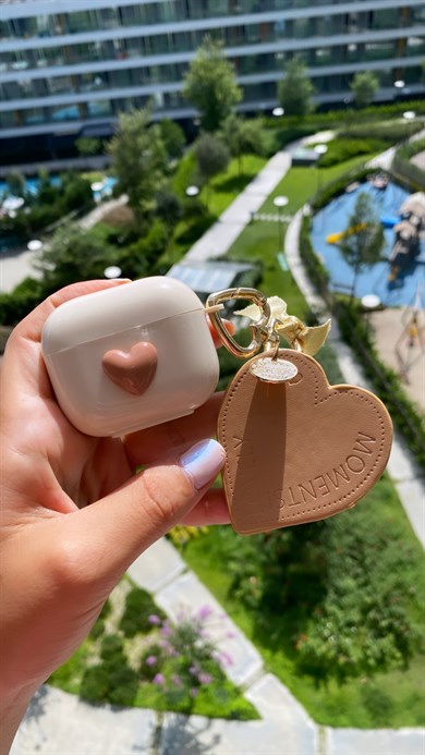 Nude Kalpli Airpods Kılıfı
