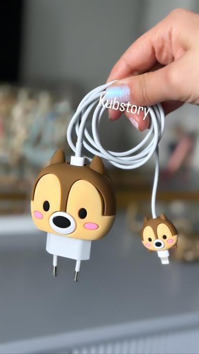 Şarj Başlığı Koruyucu Sincap