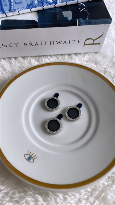 Simli Kamera Koruyucu Lens Gümüş