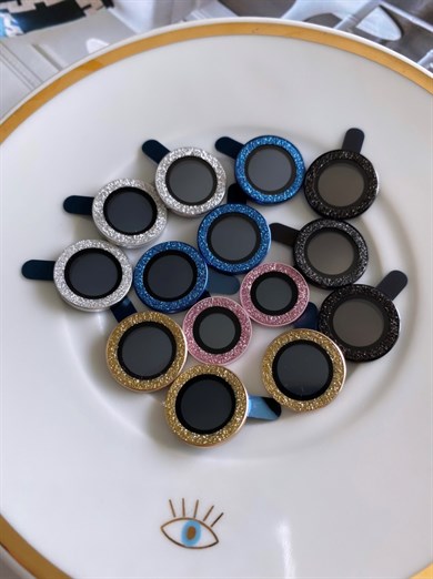 Simli Kamera Koruyucu Lens Mavi