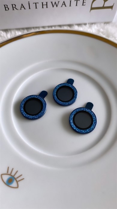 Simli Kamera Koruyucu Lens Mavi