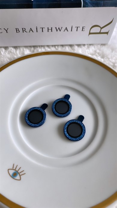 Simli Kamera Koruyucu Lens Mavi