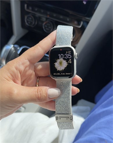 Taşlı Yıldız Işığı Loop Applewatch Kordon 