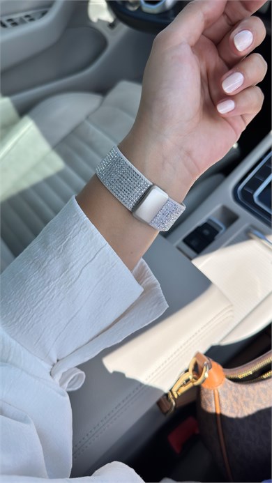 Taşlı Yıldız Işığı Loop Applewatch Kordon 