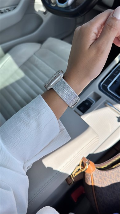 Taşlı Yıldız Işığı Loop Applewatch Kordon 