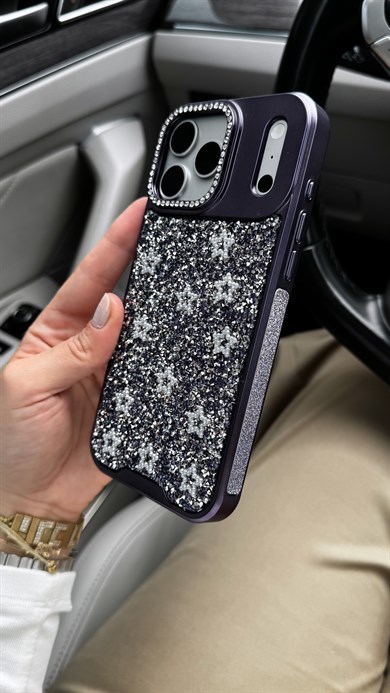 Twinkle Star İphone Telefon Kılıfı Mor