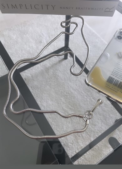 Yay Model Telefon Askısı Gümüş