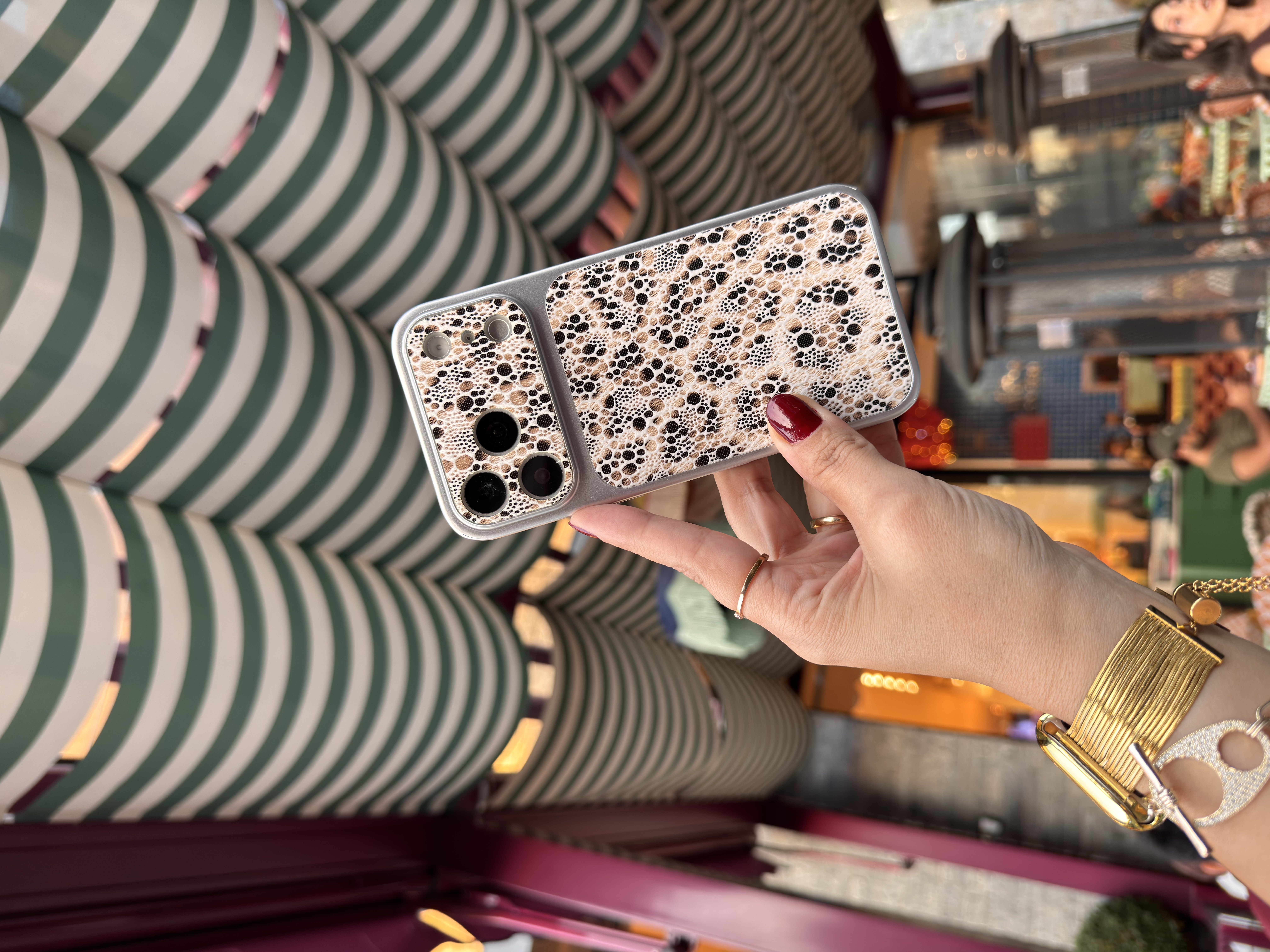 Amore İPhone Telefon Kılıfı Gümüş