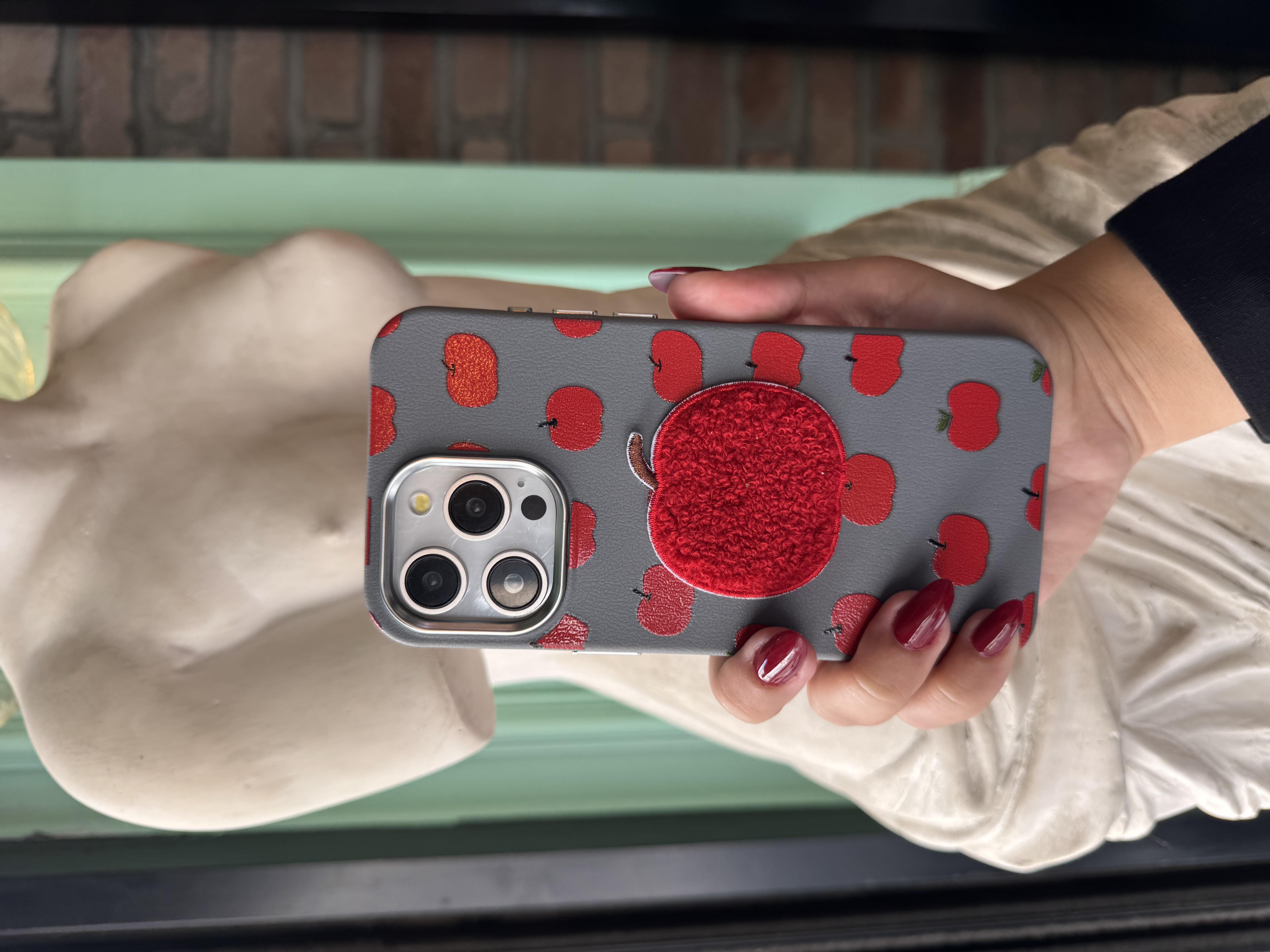 Apple İphone Telefon Kılıfı Gri