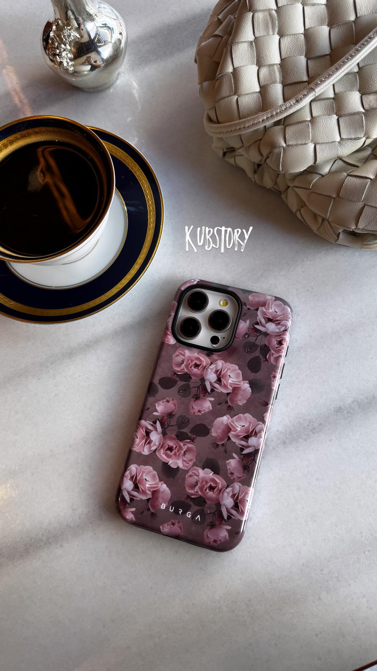Brg İphone Telefon Kılıfı Nude Çiçekli