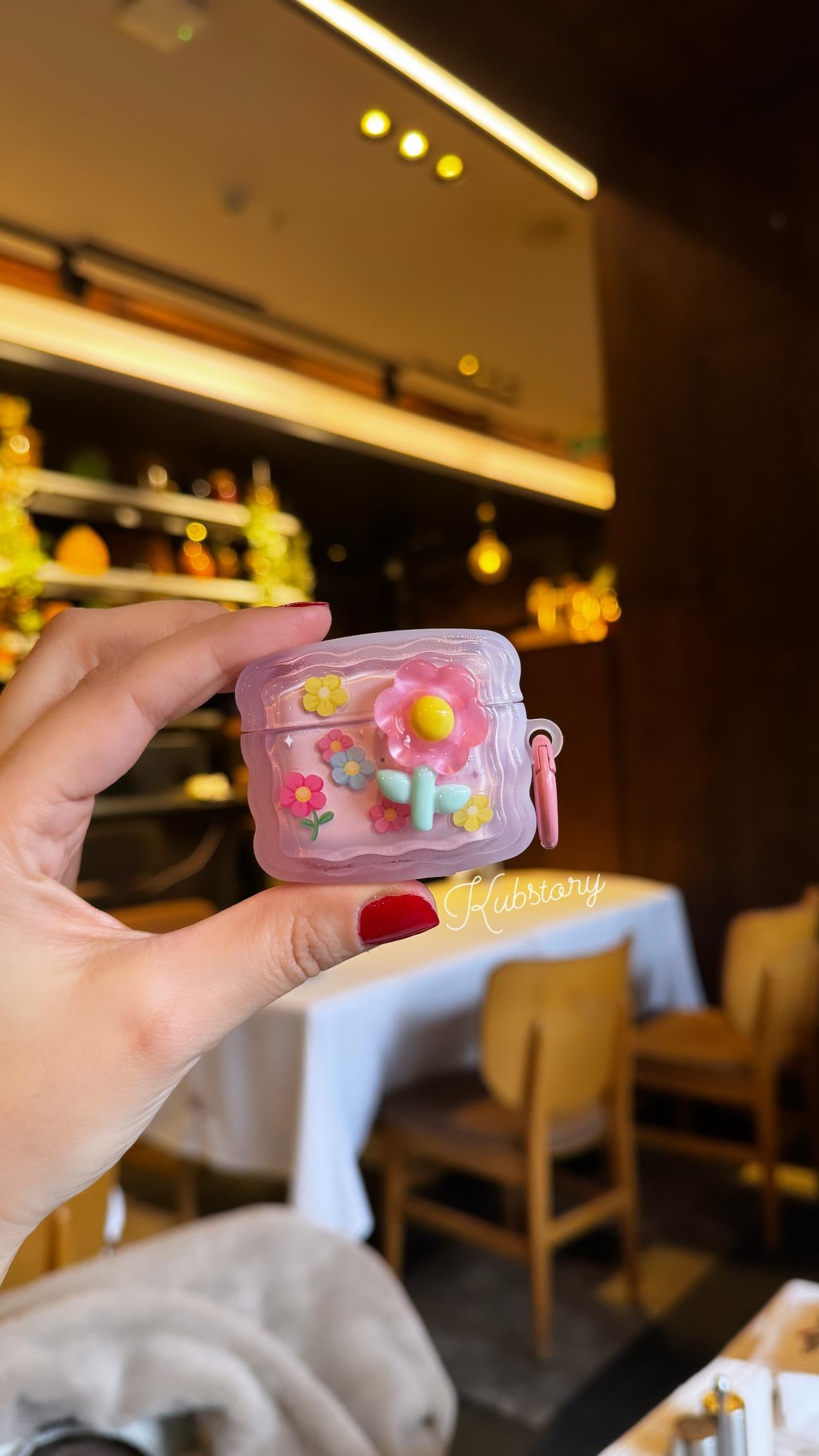 Çiçekli Airpods Kılıf