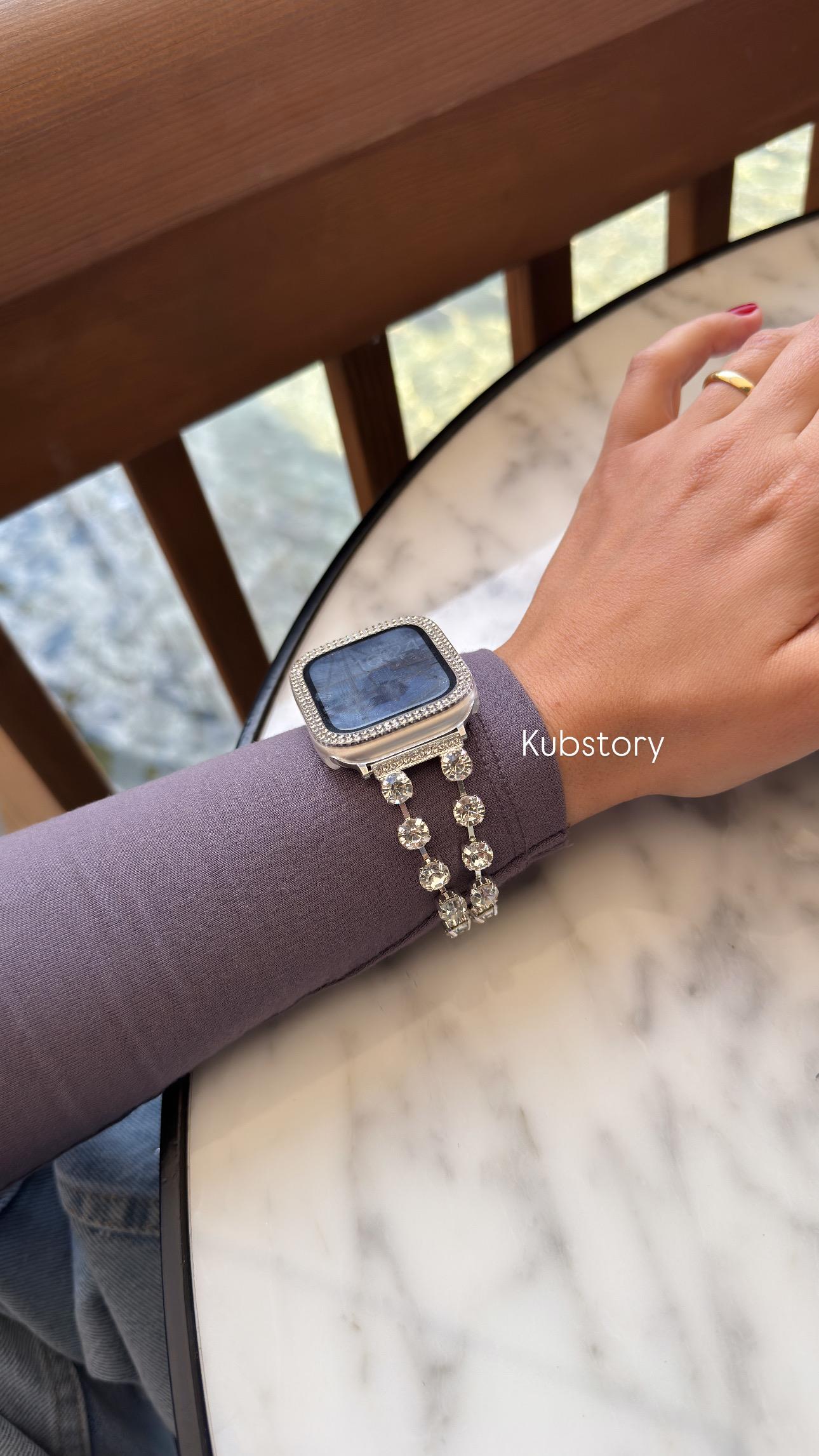 Cristal Luxe Metal Kordon Gümüş