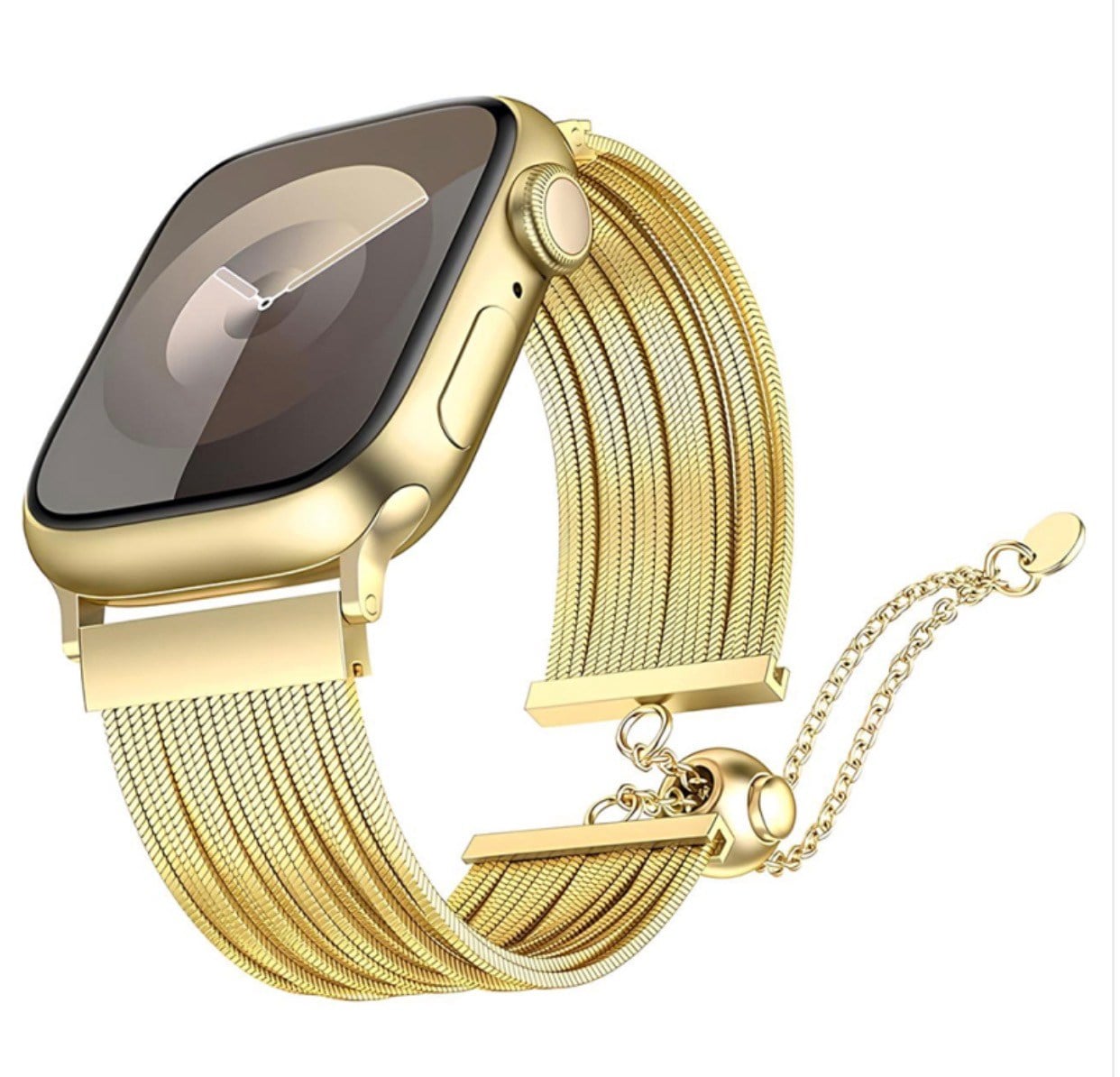 İtalyan Hasır Kordon Ayarlamalı Gold