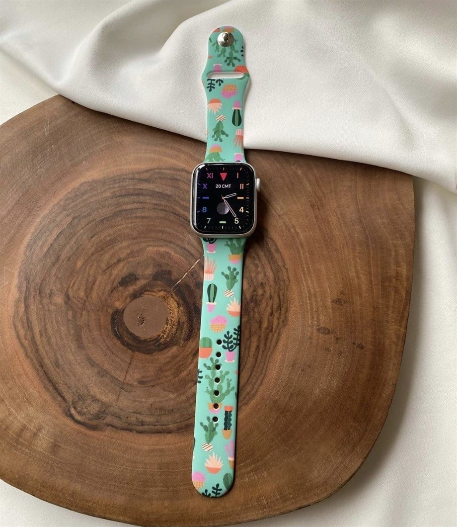 Kaktüs Appwatch Silikon Kordon