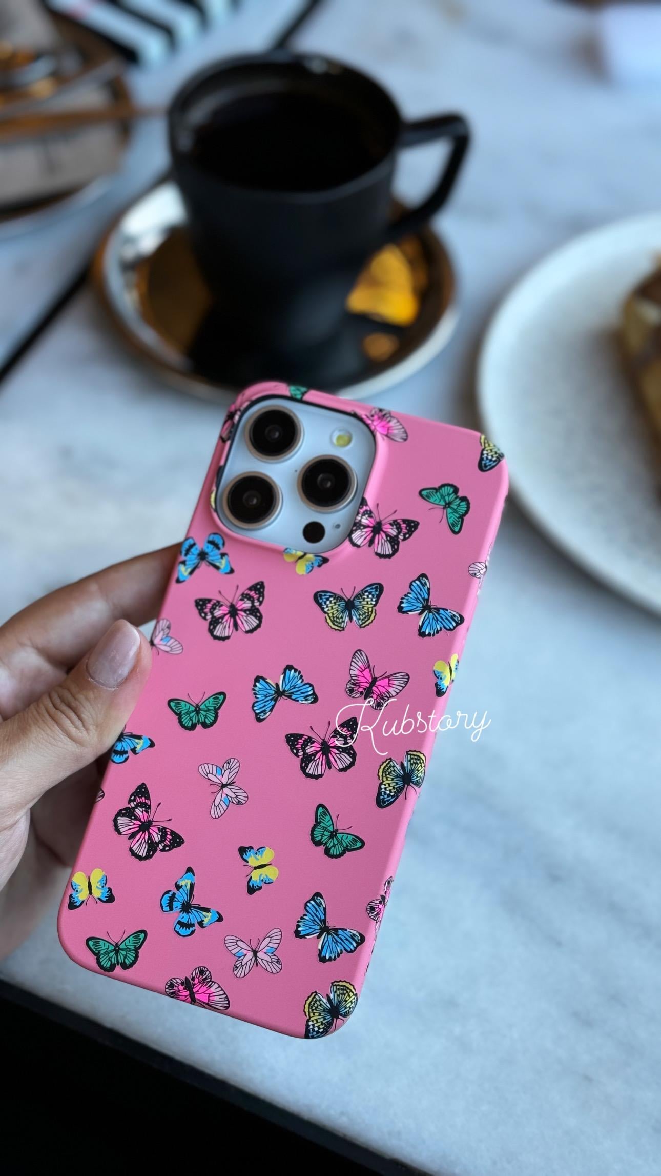 Kelebek İphone Telefon Kılıfı
