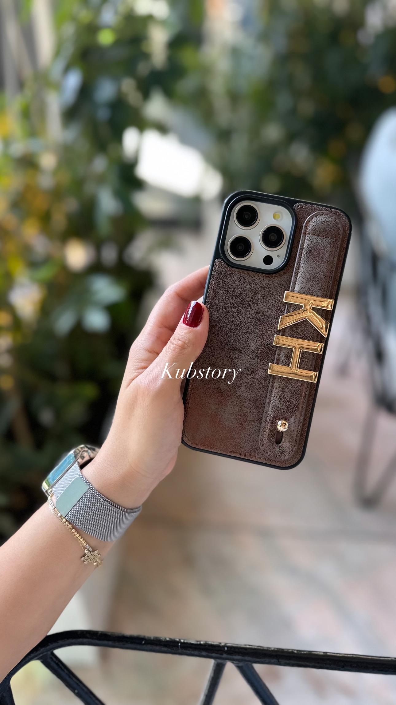 Kişiselleştirilebilir İphone Telefon Kılıfı Kahverengi