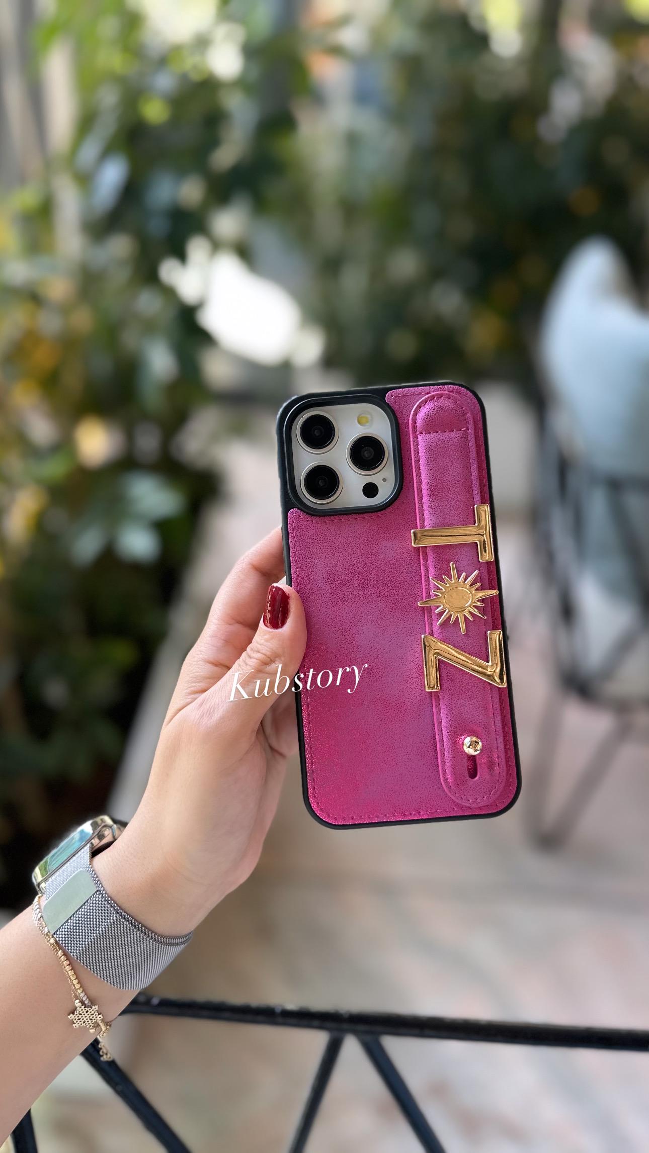 Kişiselleştirilebilir İphone Telefon Kılıfı Fuşya