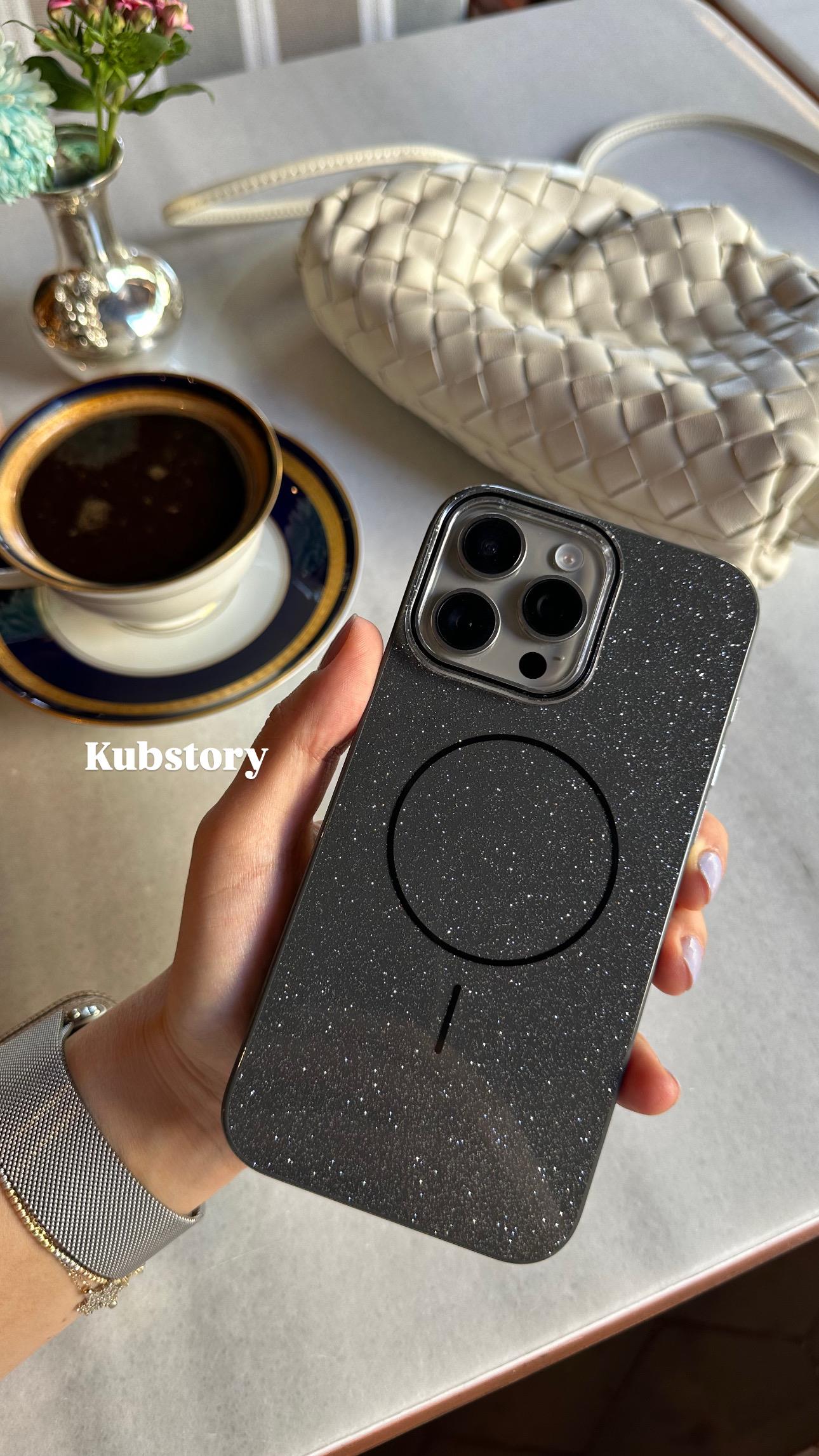 Magsafe Simli İphone Telefon Kılıfı Antrasit