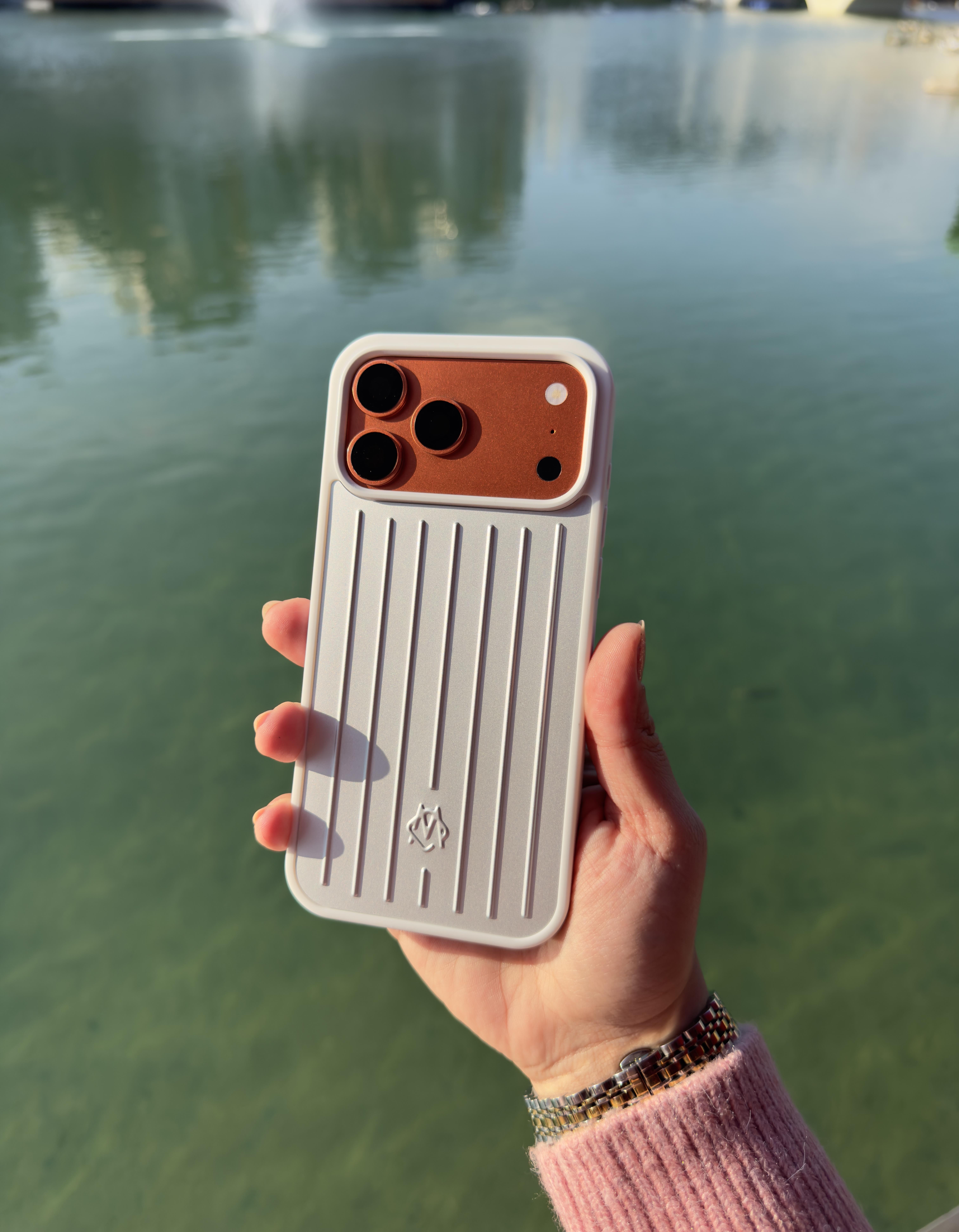 Rmw Premium İphone Telefon Kılıfı Gümüş