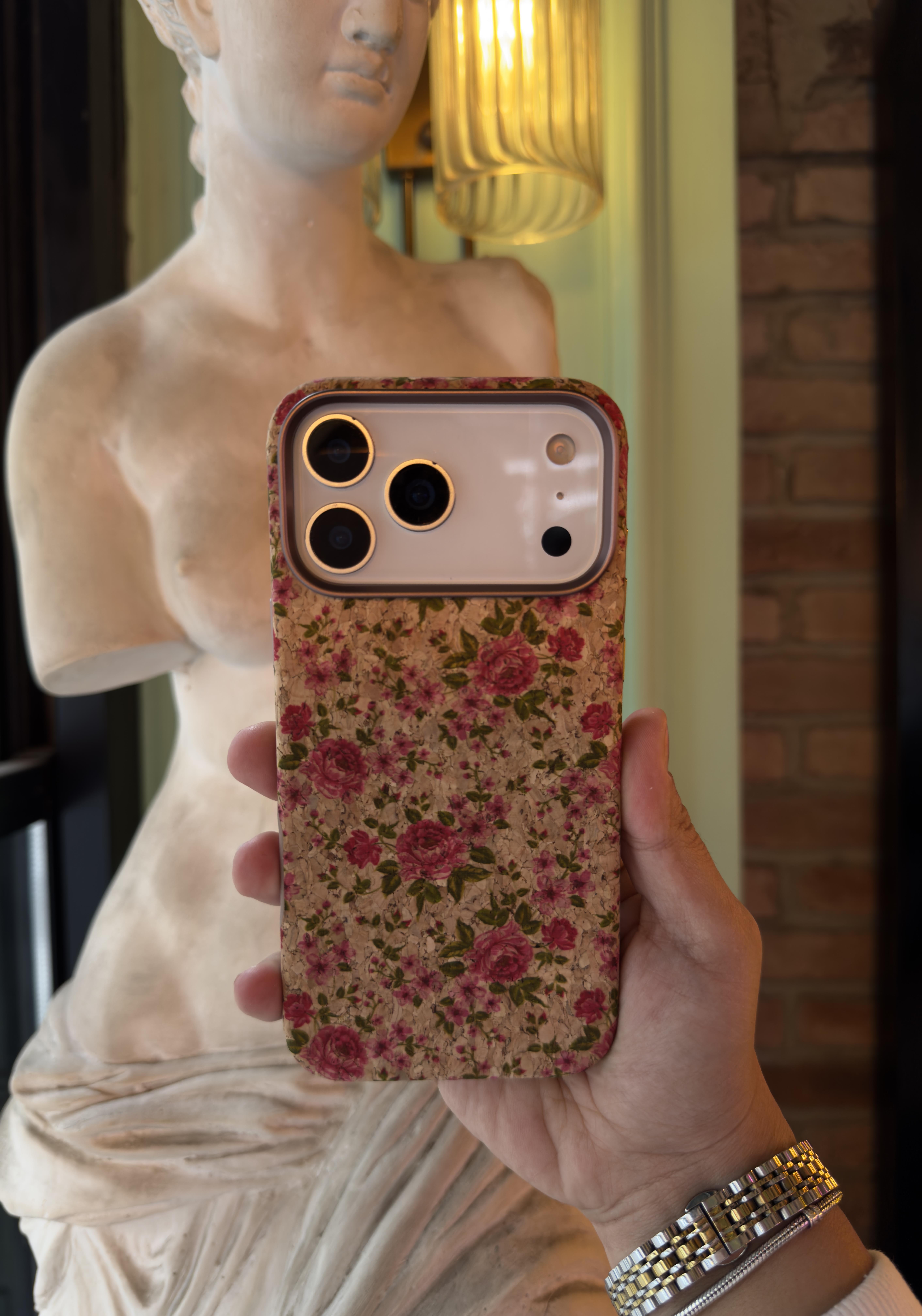 Rose Garden Vintage İphone Telefon Kılıfı