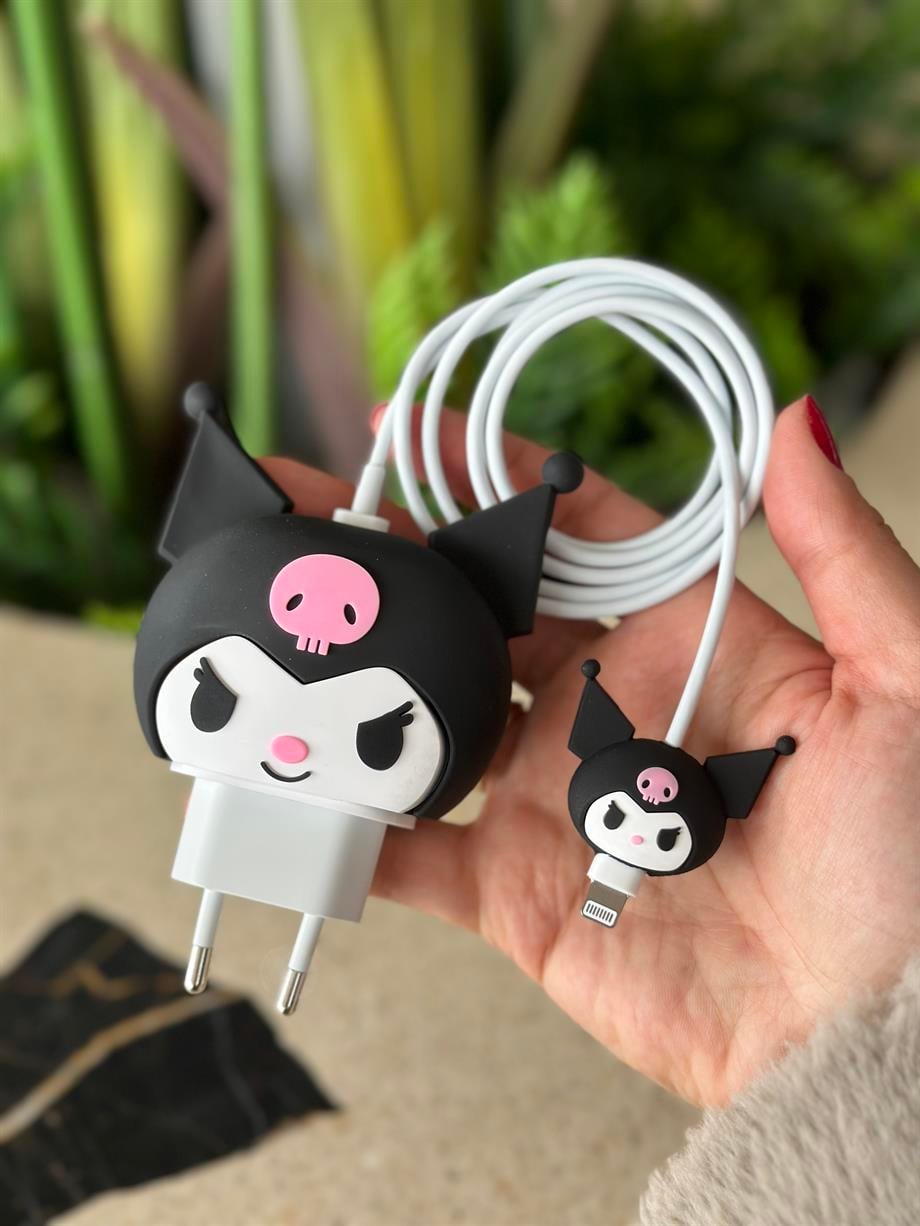 Şarj Başlığı Koruyucu Kuromi