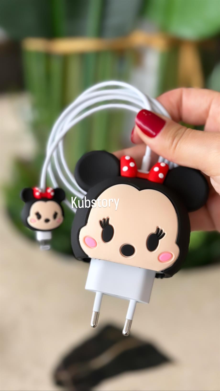 Şarj Başlığı Koruyucu Minnie