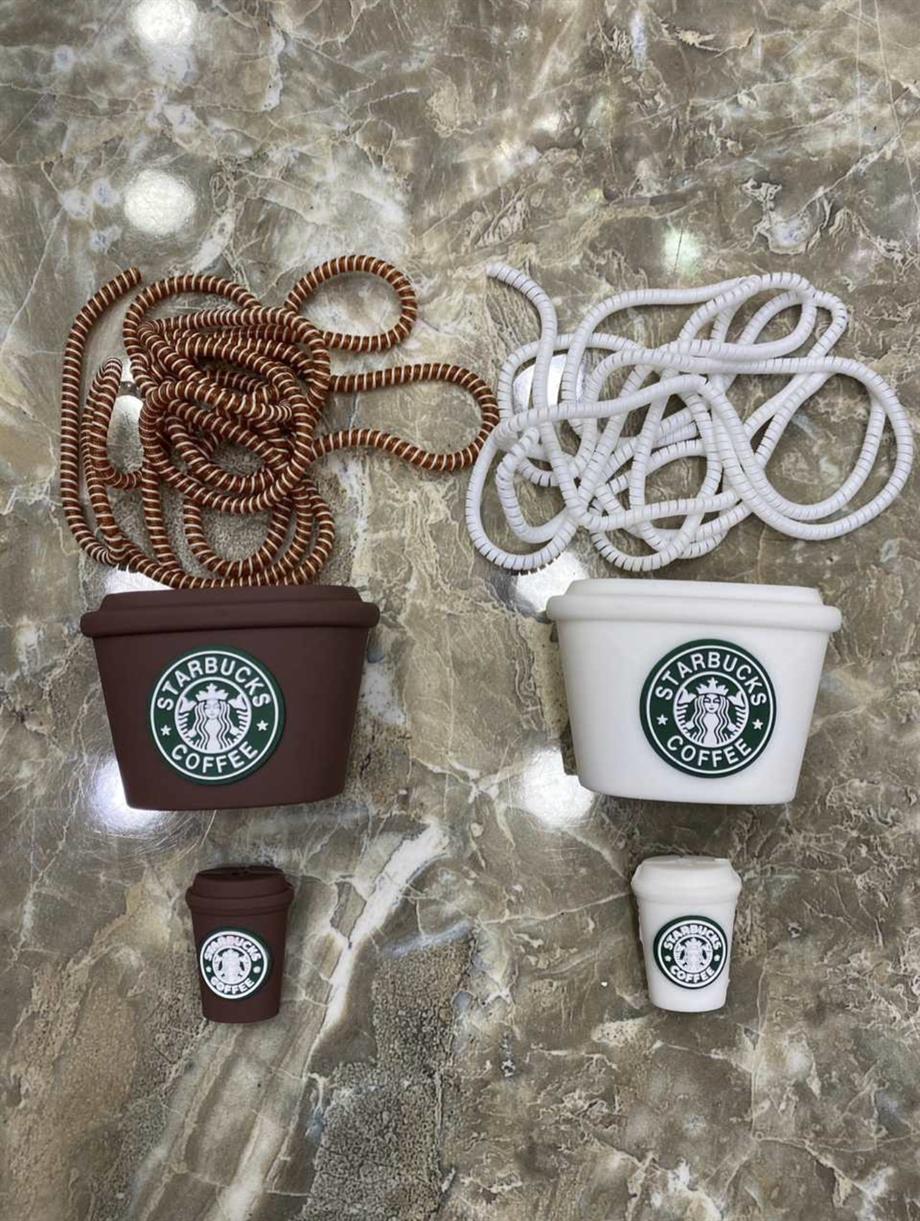 Şarj Başlığı Koruyucu Starbucks