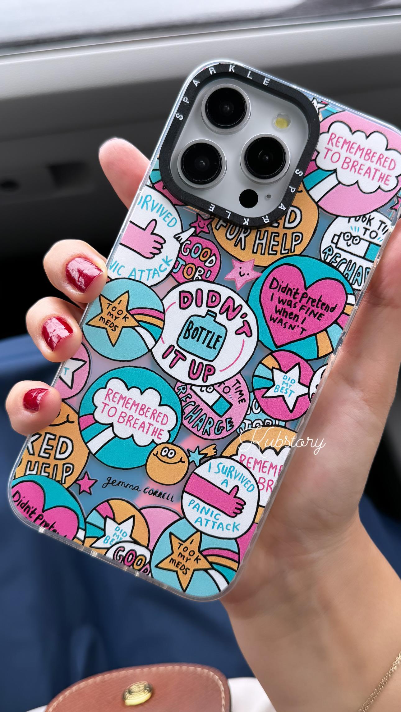 Sparkle İphone Telefon Kılıfı Bottle