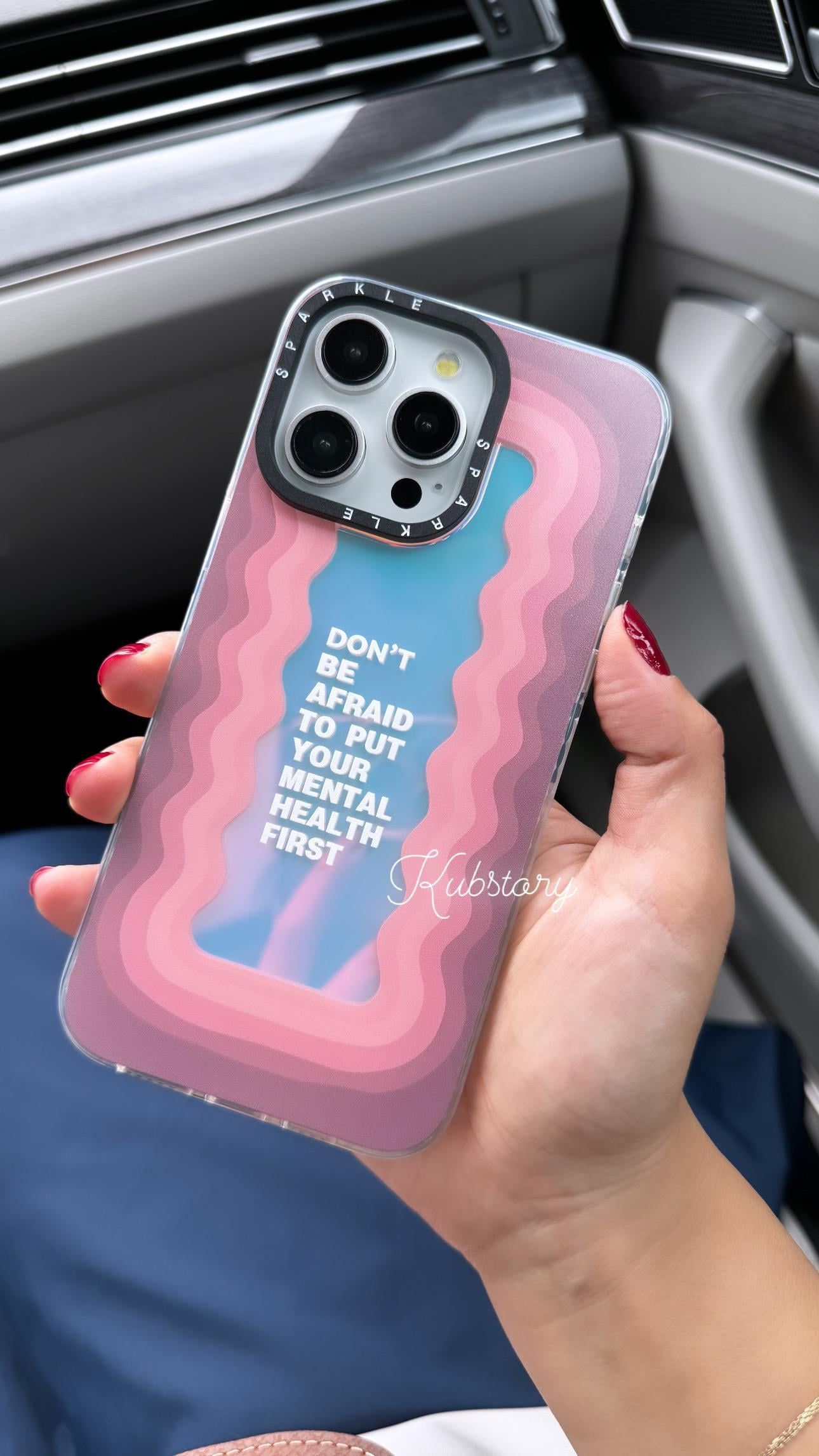 Sparkle İphone Telefon Kılıfı Mental Heart First
