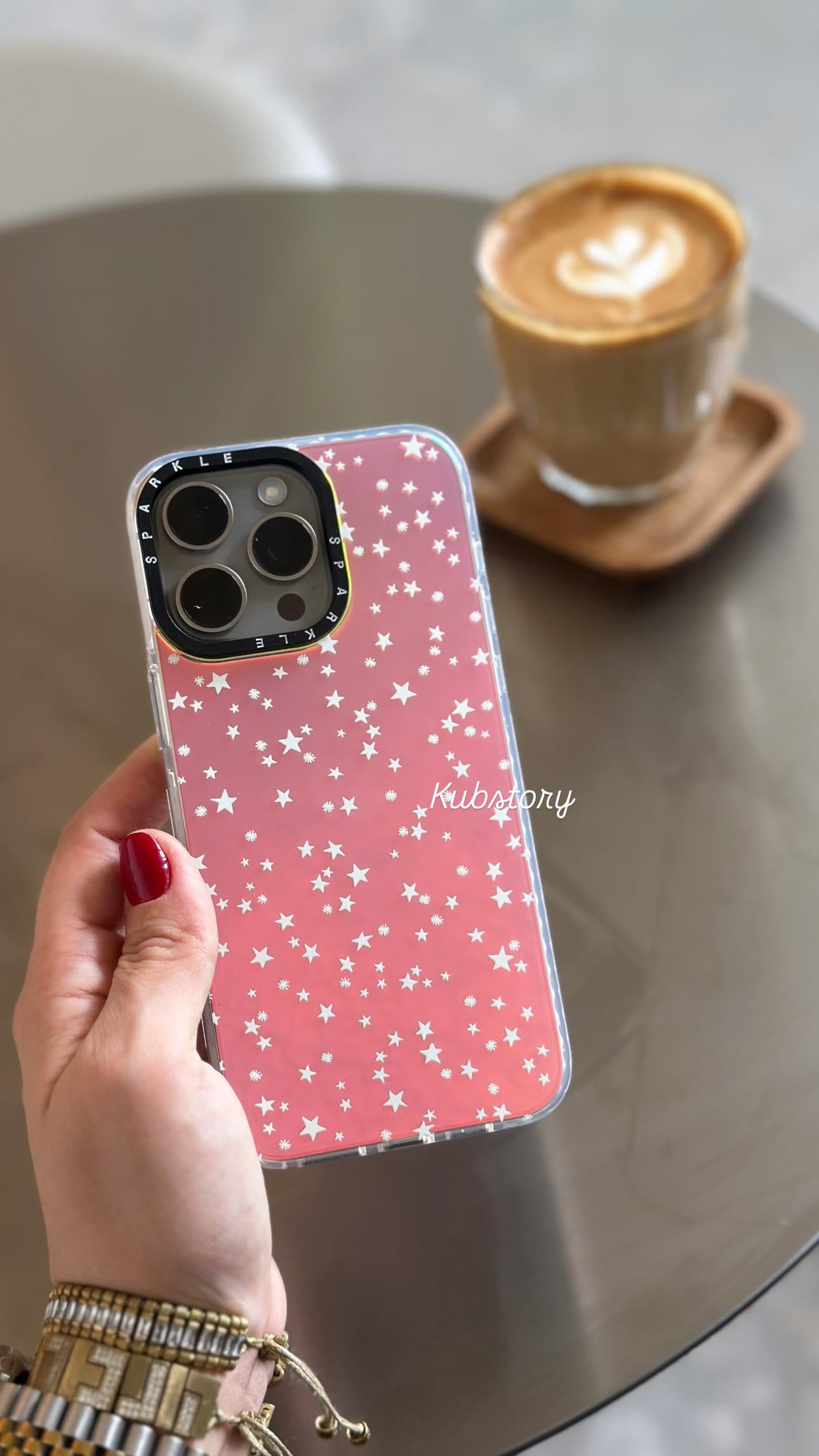 Sparkle İphone Telefon Kılıfı Minik Yıldızlar