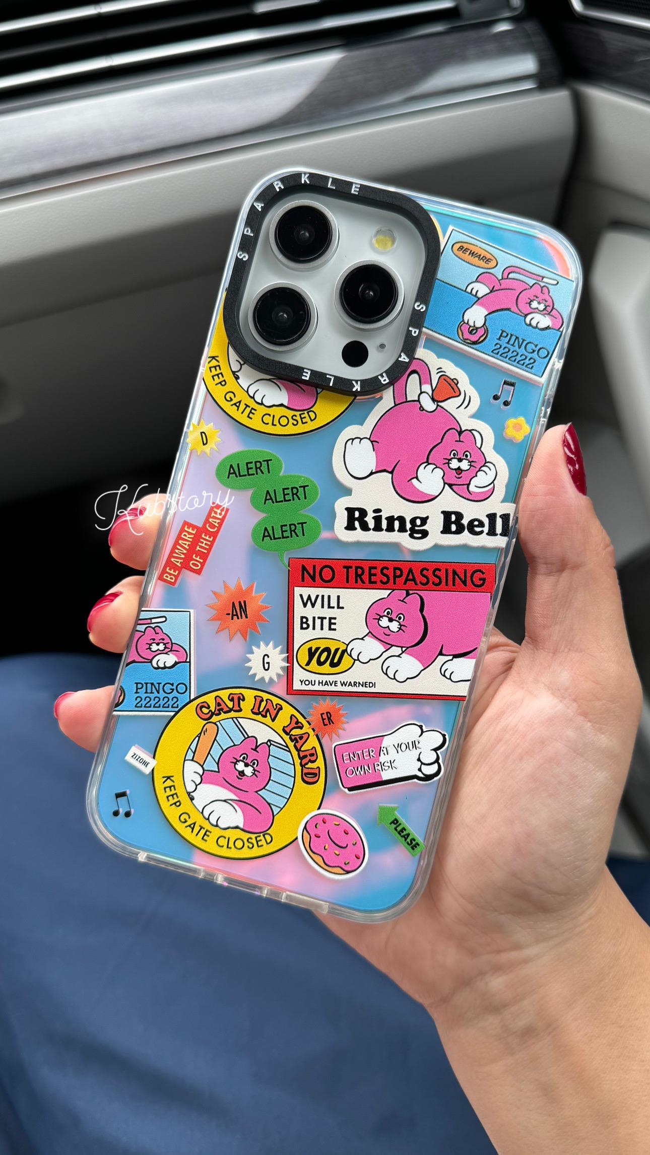 Sparkle İphone Telefon Kılıfı Ring Bell