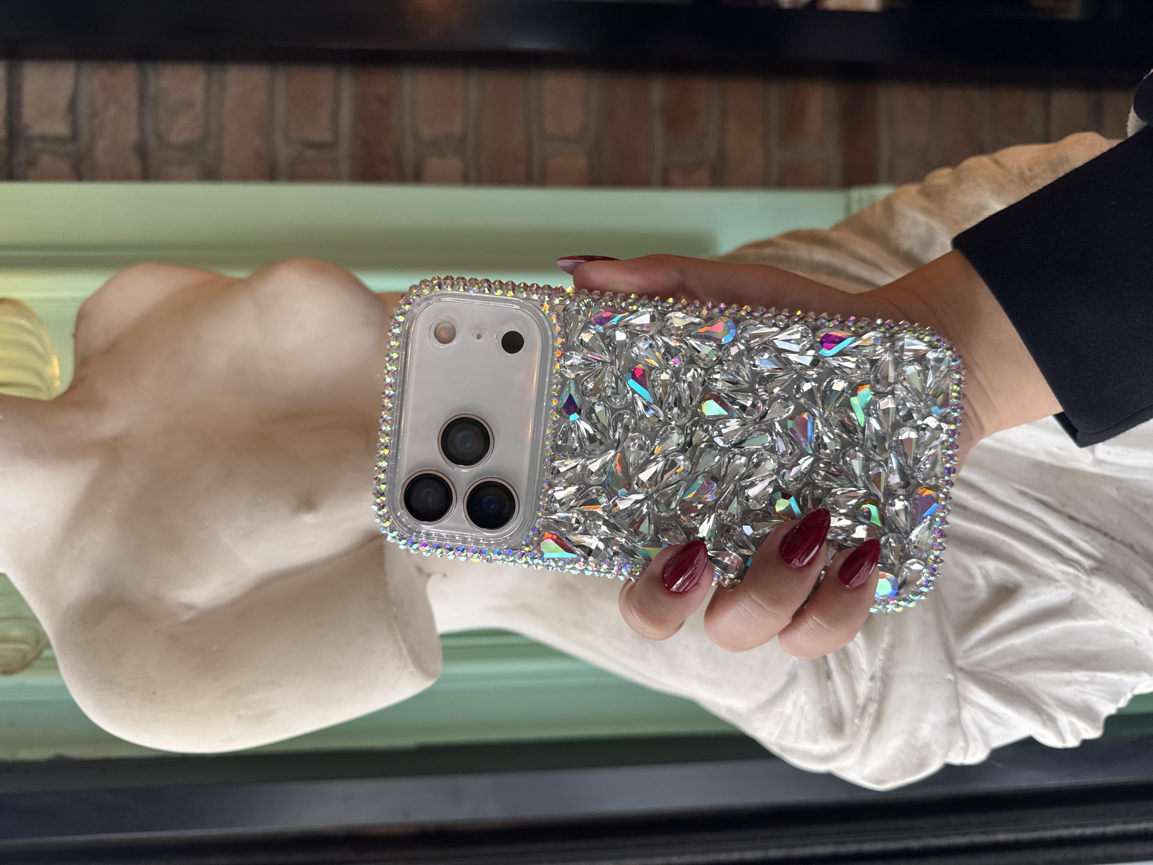 Swarovski Taşlı İphone Telefefon Kılıfı Hologram