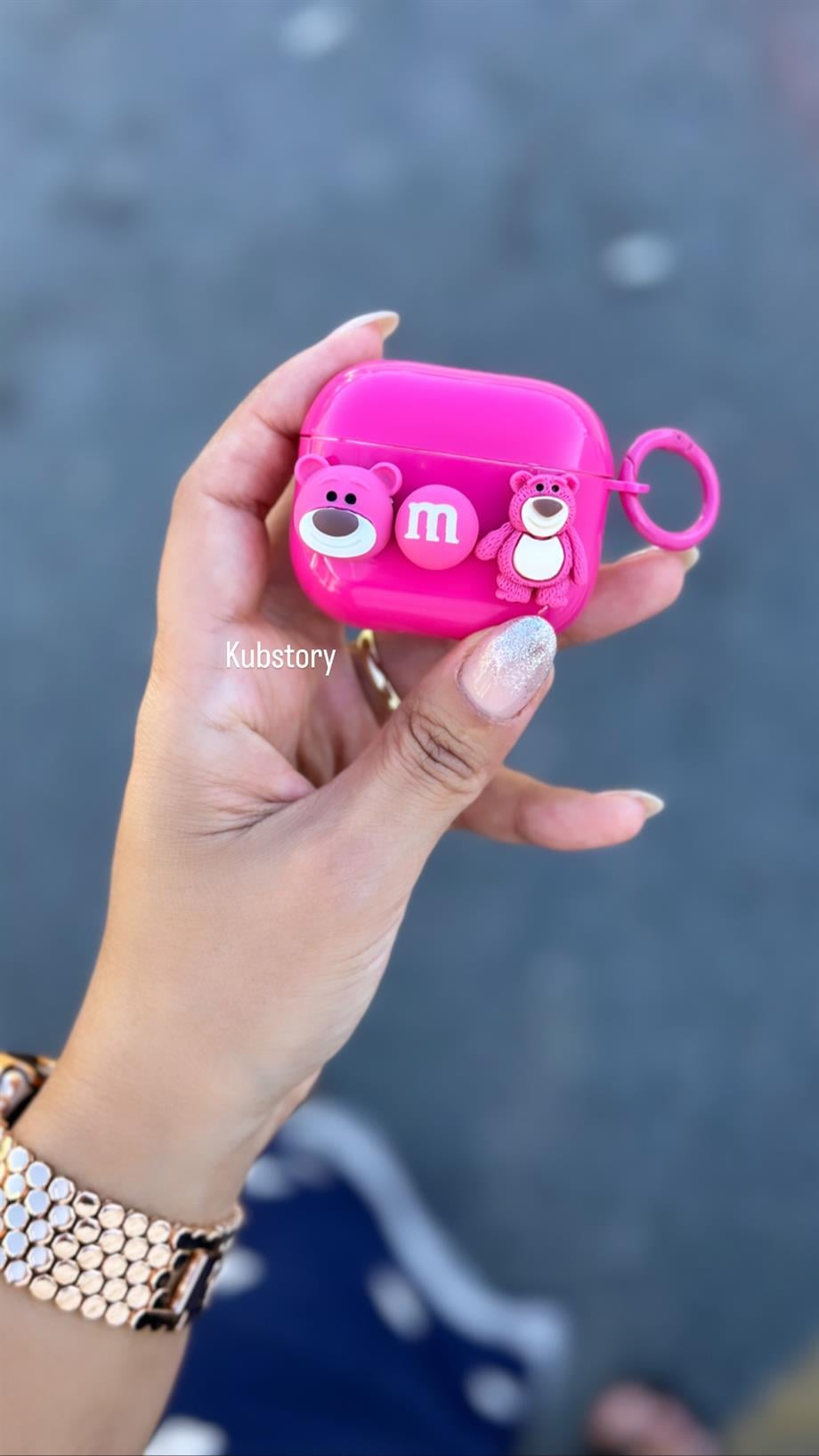Toys Airpods Kılıfı Pembe
