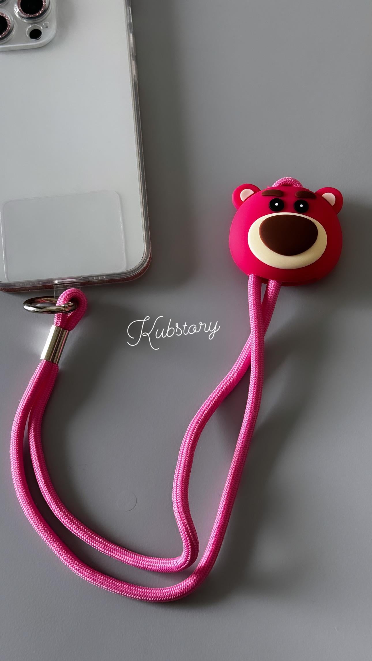 Toys Pembe Ayıcık Telefon Askısı