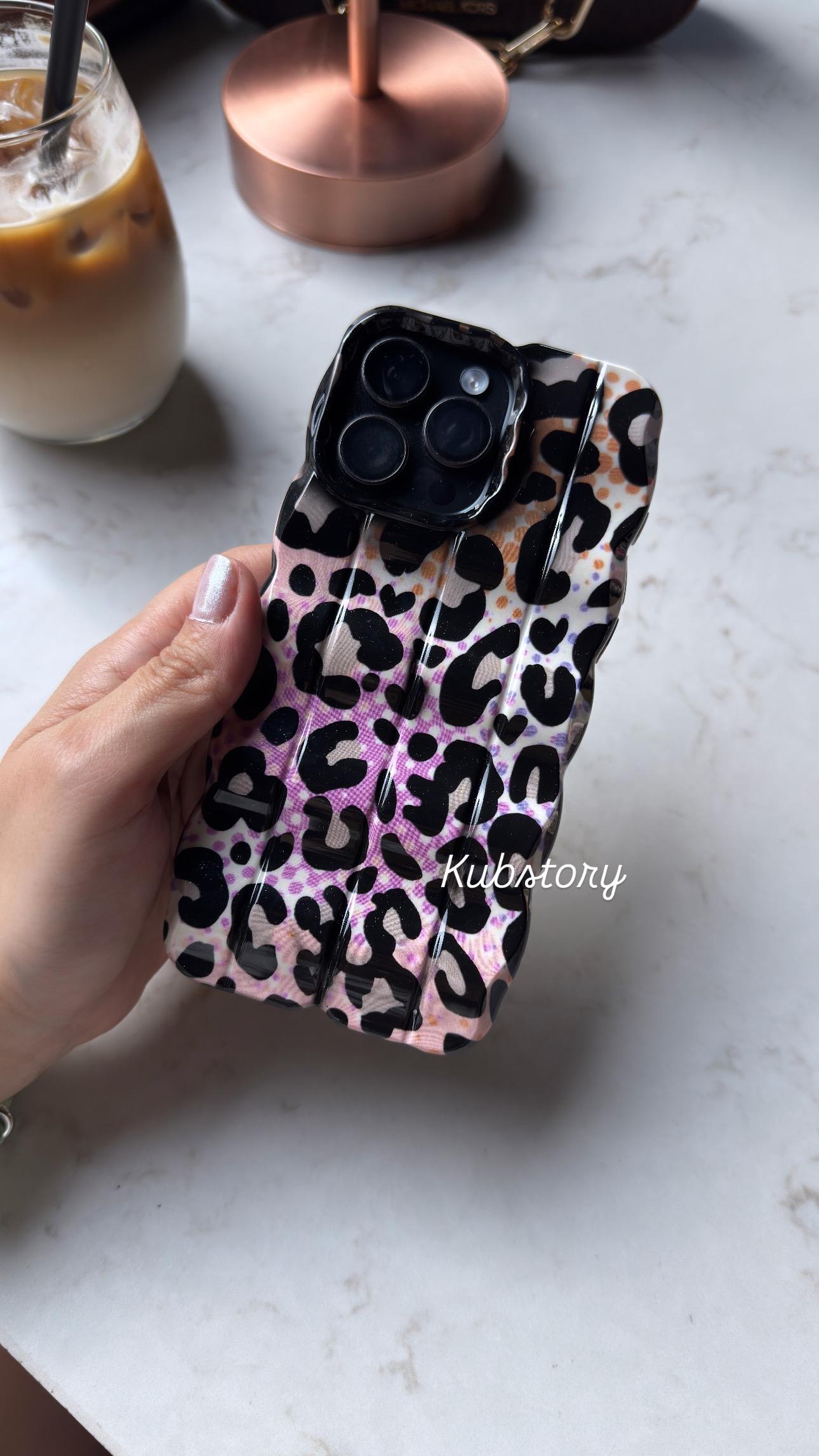 Wildrop Leopar İphone Telefon Kılıfı Nude
