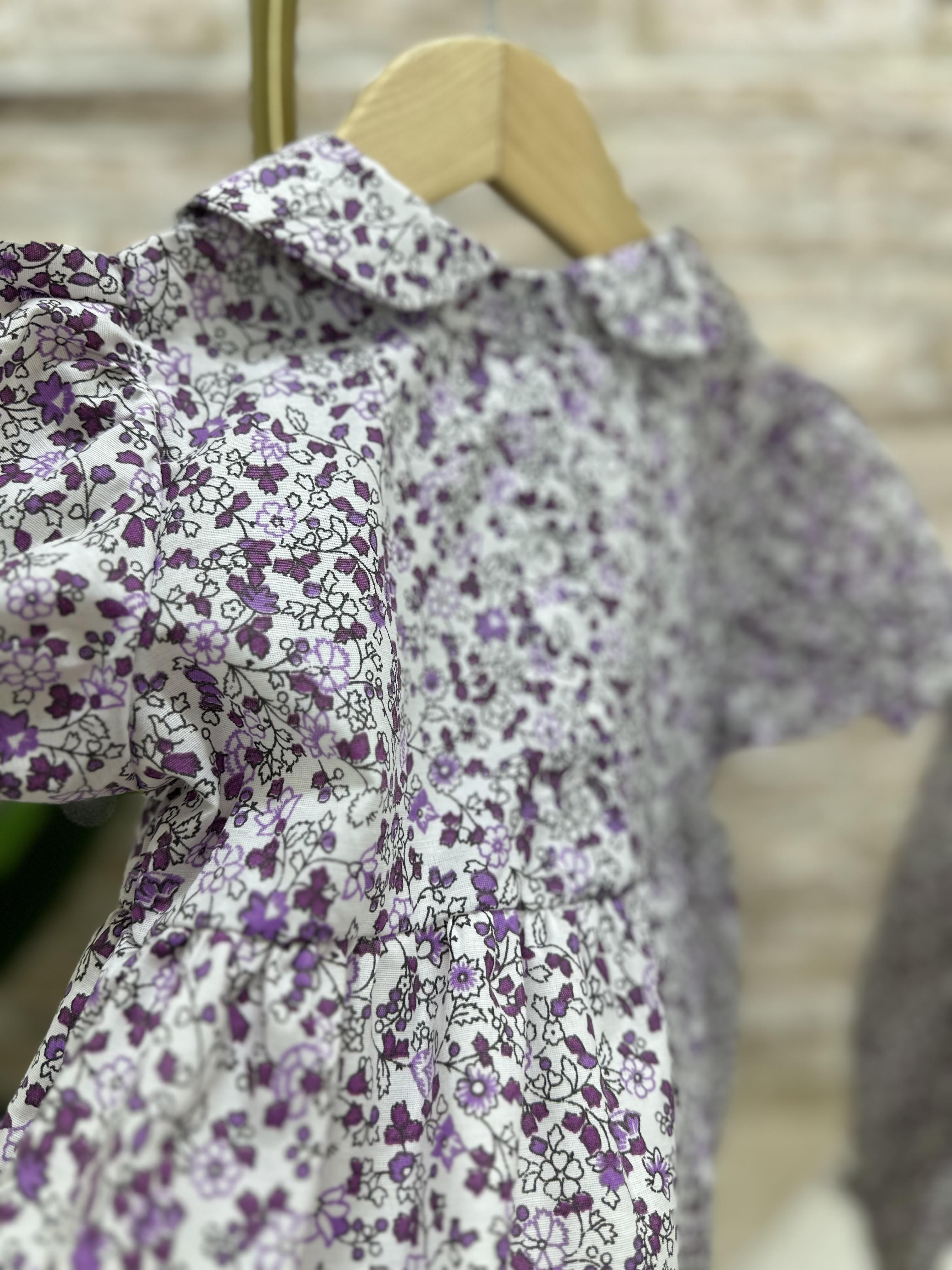 Çiçek Desenli Kısa Kol Pijama Takımı